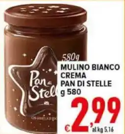 Iper Triscount Mulino Bianco Crema Pan di Stelle offerta