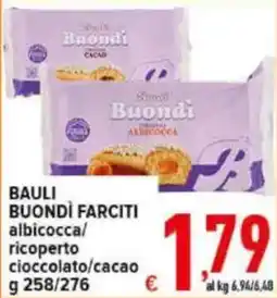 Iper Triscount Bauli Buondì farciti offerta