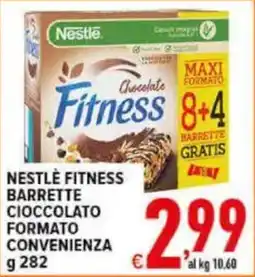 Iper Triscount Nestlé Fitness barrette cioccolato offerta