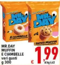 Iper Triscount Mr. Day muffin e ciambelle offerta