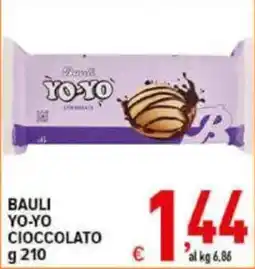 Iper Triscount Bauli Yo-Yo Cioccolato offerta