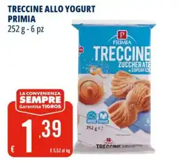 Tigros Trecchine allo yogurt Primia offerta