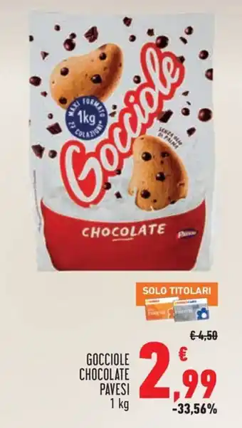 Gocci ole chocolate pavesi