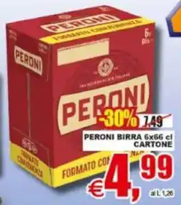 Pewex Peroni birra offerta