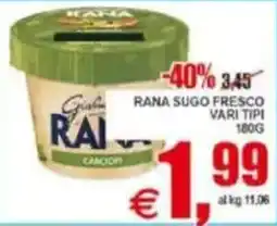 Pewex Rana sugo fresco offerta
