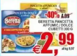 Pewex Beretta pancetta affumicata/dolce cubetti offerta
