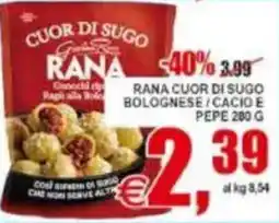 Pewex Rana cuor di sugo bolognese / cacio e pepe offerta