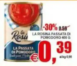 Pewex La Rosina passata di pomodoro offerta