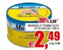 Pewex Mareblu tonno olio di oliva offerta