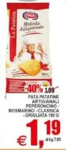 Pewex Pata Patatine Artigianali offerta
