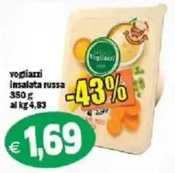 Il Castoro Supermercati Vogliazzi insalata russa offerta