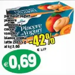 Il Castoro Supermercati Piacere al Yogurt offerta
