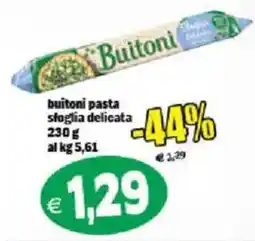 Il Castoro Supermercati Buitoni pasta sfoglia delicata offerta
