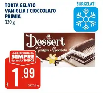 Torta gelato vaniglia e cioccolato Primia