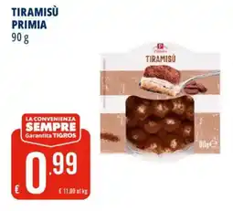 Tigros Tiramisù Primia offerta