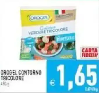 Pim Supermercati Orogel contorno tricolore offerta