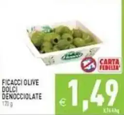 Pim Supermercati Ficacci olive dolci denocciolate offerta