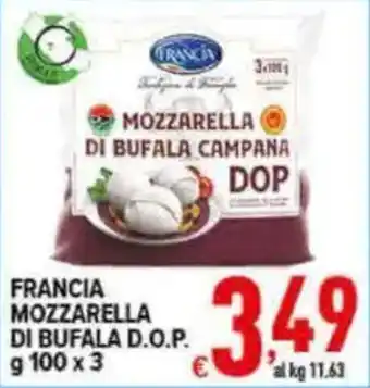 Francia Mozzarella di Bufala D.O.P.