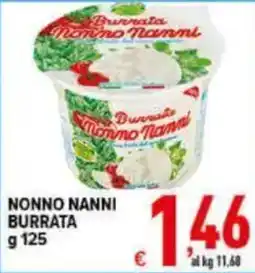 Iper Triscount Buratta Nonno Nanni offerta