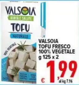 Iper Triscount Valsoia tofu fresco offerta