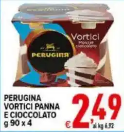 Iper Triscount Perugina Vortici panna e cioccolato offerta