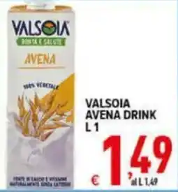 Iper Triscount Valsoia avena drink offerta