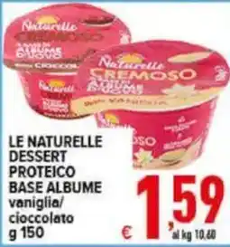 Iper Triscount Le Naturelle dessert proteico base album offerta