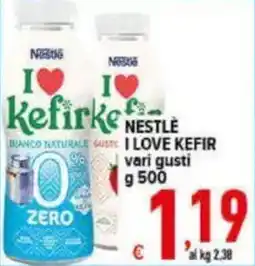 Iper Triscount Nestlé I Love Kefir offerta