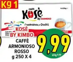 Iper Triscount Caffè Kose by Kimbo offerta