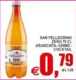 Pewex San Pellegrino zero aranciata-chino cocktail offerta