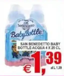 Pewex San Benedetto Baby Bottle Acqua offerta