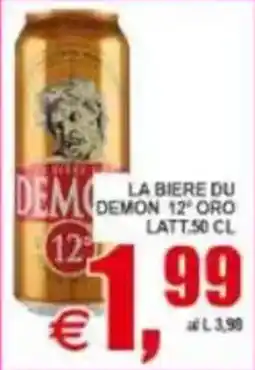 Pewex La bière du démon 12° oro offerta