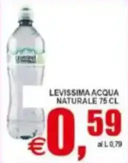 Pewex Levissima acqua naturale offerta