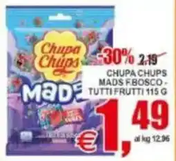 Pewex Chupa Chups Mads Fbosco Tutti Frutti offerta
