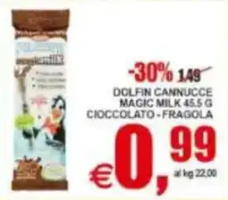 Pewex Dolphin Cannucce Magic Milk offerta