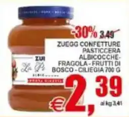 Pewex Zuegg confettura pasticcera albicocche-fragola-frutti di bosco-ciliegia offerta