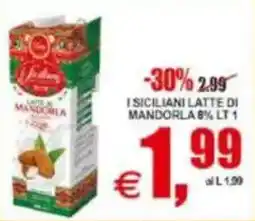 Pewex I siciliani latte di mandorla offerta