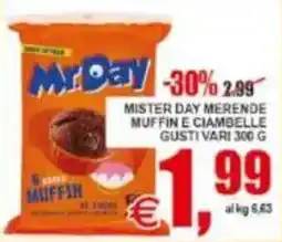 Pewex Mister Day merende muffin e ciambelle offerta
