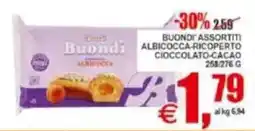 Pewex Buondi assortiti albicocca-ricoperto cioccolato-cacao offerta