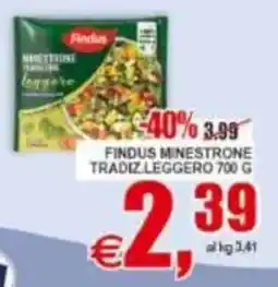 Pewex Findus minestrone tradiz.leggero offerta