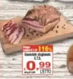 CTS Supermercati Ganciale stagionato offerta
