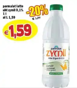 Il Castoro Supermercati Parmalat zymil 0,1% offerta
