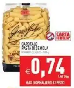 Pim Supermercati Garofalo pasta di semola offerta