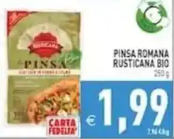 Pim Supermercati Pinsa Romana Rusticana Bio offerta
