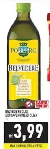 Pim Supermercati Belvedere olio extravergine di oliva offerta