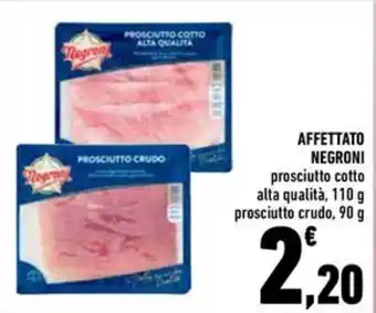 Affettato Negroni