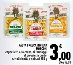 Conad Superstore Pasta fresca ripiena Mosconi offerta