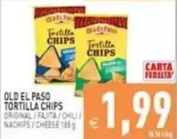 Pim Supermercati Old El Paso Tortilla Chips offerta