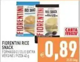 Pim Supermercati Fiorentini rice snack offerta