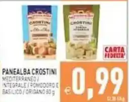 Pim Supermercati Panealba crostini offerta